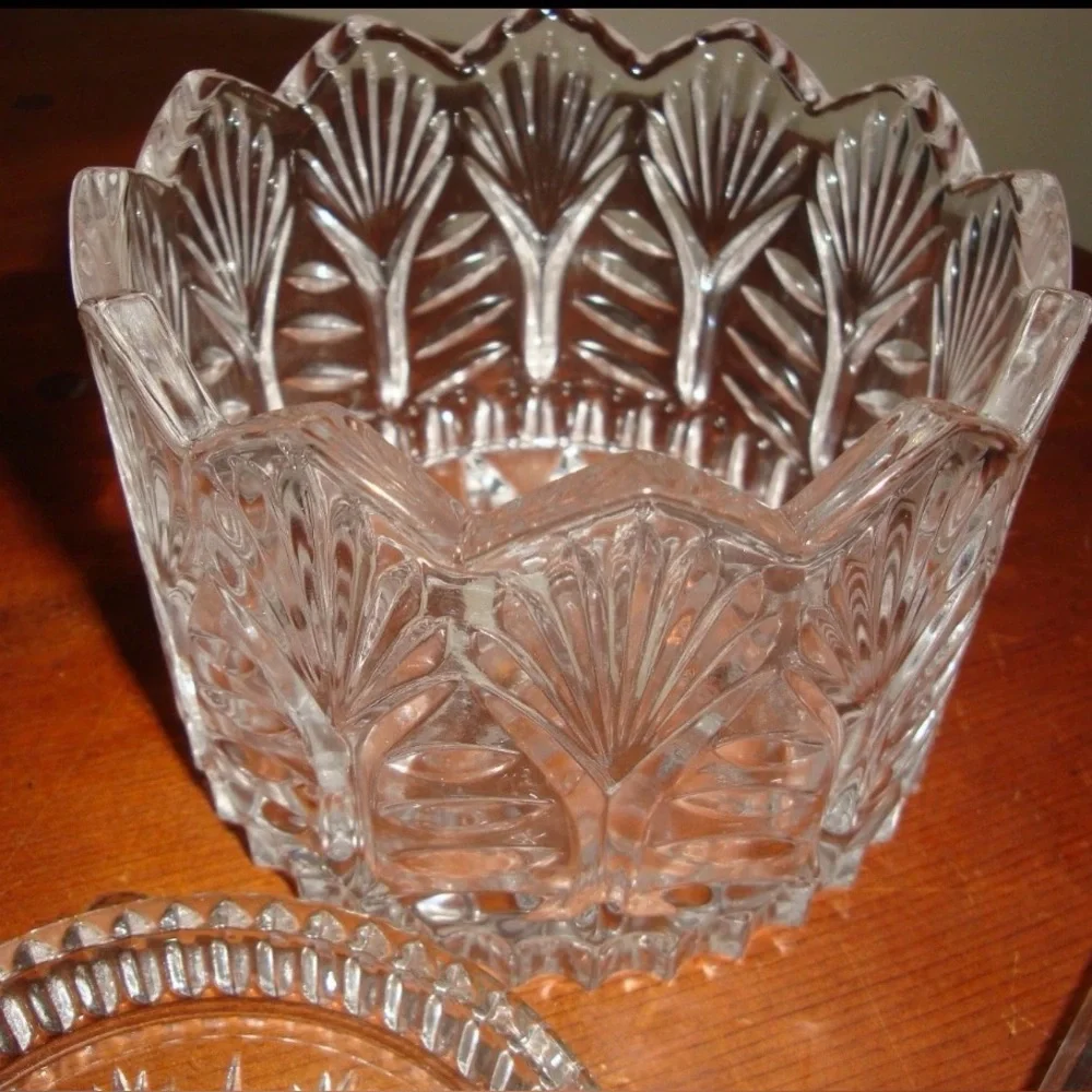 FIFTH AVENUE CRYSTAL 6pc. Wine Accessory Set, 24% Lead Crystal